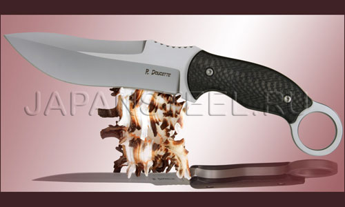 Нож туристический Randy Doucette World Wind Carbon Fiber ― Интернет-магазин уникальных ножей и мечей