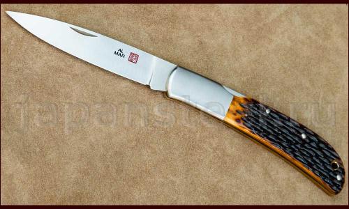 Нож складной Al Mar 1005HJB Eagle Classic Bone LE #099 ― Интернет-магазин уникальных ножей и мечей