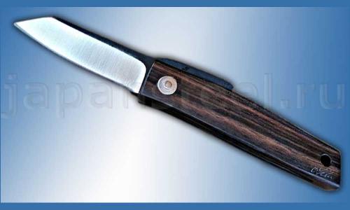 Складной нож Ohta Higonokami 55 D2 Ebony ― Интернет-магазин уникальных ножей и мечей