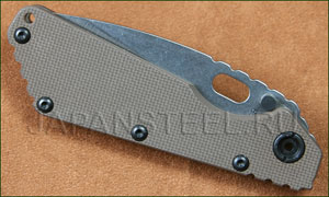 Нож складной Strider SMF 3/4 Coyote Brown Flamed Frame S30V SW
