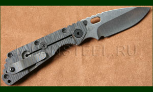 Нож складной Strider SMF 3/4 Coyote Brown Flamed Frame S30V SW
