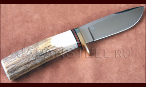 Нож туристический Tom Krein Drop Point Hunter Stag D2