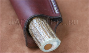 Нож туристический Tom Krein Drop Point Hunter Stag D2