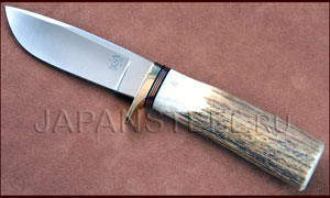 Нож туристический Tom Krein Drop Point Hunter Stag D2