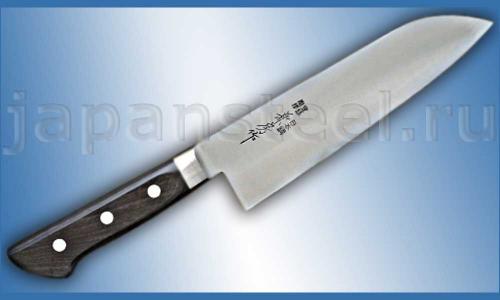 Нож кухонный Fujiwara Kanefusa FKH-3 Santoku 180 SK-4 ― Интернет-магазин уникальных ножей и мечей