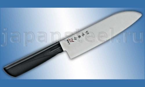 Нож кухонный Kanetsugu EXCEL 1011 Santoku 165 Serrated 420J2 ― Интернет-магазин уникальных ножей и мечей