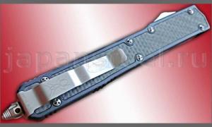 Нож автоматический Microtech 106-10 Makora II DA OTF Auto Stonewash Carbon Fiber