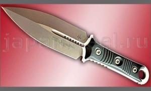 Нож туристический Microtech 201-10AP Borka SBD Dagger Fixed Blade Black G-10 Apocalyptic