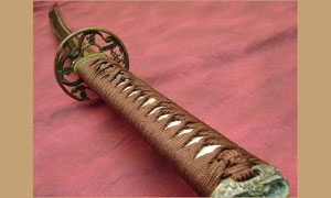 Японский меч Ryumon Hand Painted Dragon Katana 