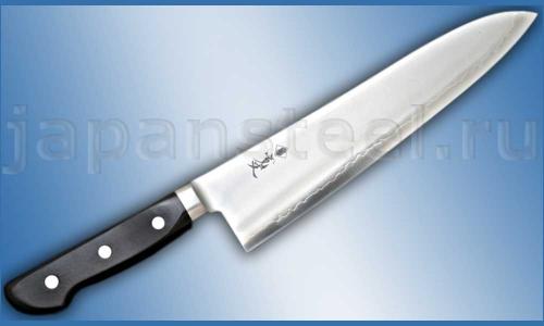 Нож кухонный Sanetu HAP40 Chef 210 Black Pakka Wood ― Интернет-магазин уникальных ножей и мечей