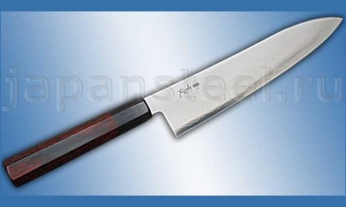 Нож кухонный Sanetu HAP40 Chef 240 Red Rosewood ― Интернет-магазин уникальных ножей и мечей