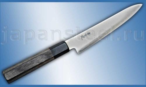 Нож кухонный Sanetu HAP40 Petty 120 Gray Rosewood ― Интернет-магазин уникальных ножей и мечей