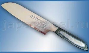 Нож кухонный Tojiro Flash FF-SA180 Santoku 180mm.
